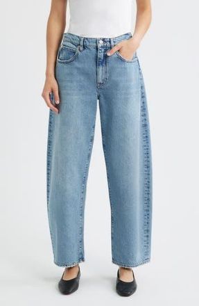 Frame Denim Low Slung Barrel Leg Jeans in Dollhouse at Nordstrom Rack, Size 29