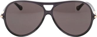 Chlo&eacute; Zonnebril - Dames - Accessoires - Zwart - Maat: ONE Size