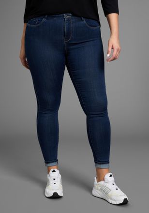 Only Carmakoma Skinny-fit-Jeans »CARTHUNDER PUSH UP REG SK JNS«