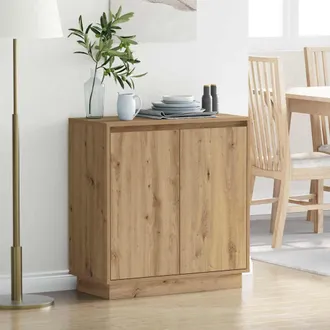 vidaXL Vidaxl - Credenza Rovere Artigianale 71 X 34.5 X 75 Cm Legno Multistrato