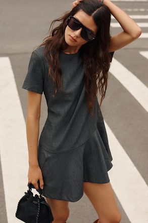 Maeve Drop-Waist Mini Swing Dress