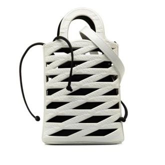 Balenciaga Pre-owned Mini Bags, female, White, Size: ONE SIZE Pre-owned Leather Mini Bag