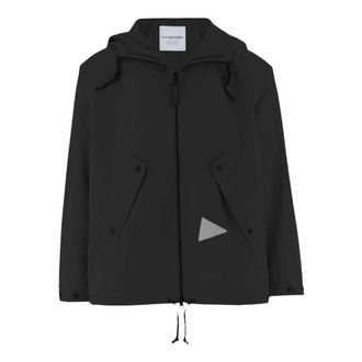 And Wander Giacca in nylon con logo - - Sport - Uomo - Grigio - M