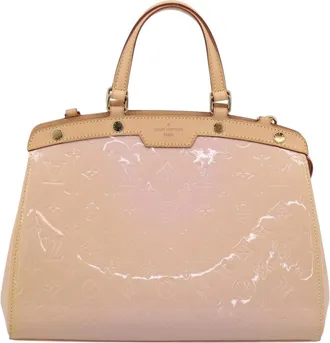 Louis Vuitton Blair Monogram Vernis Pink Patent_Leather Handbag (Pre-Owned)