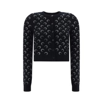 Marine Serre Donna, Maglie, Nero, S, new