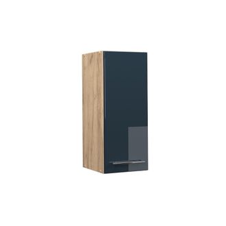 Vicco Pensile Da Cucina Fame-line, Blu Scuro Lucido, 30 Cm