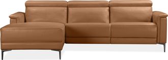 HOME AFFAIRE Ecksofa »Lund, L-Form, 261cm, man. o. elektr. Relaxfunktion (mit USB-A)« und Kopfteilverstellung