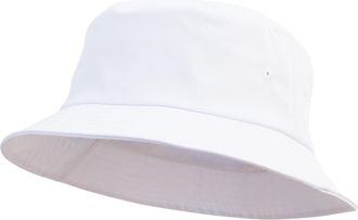 E4hats e4Hats.com Big Size Cotton Blend Twill Bucket Hat, White, XL/XXL