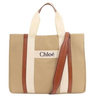 Chlo&eacute; Pre-owned Tote Bags, female, Brown, Size: ONE SIZE Pre-owned Tote Bag