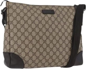 Gucci Pre-owned Cross Body Bags, female, Beige, Size: ONE SIZE Pre-owned Vintage Shoulder Bag