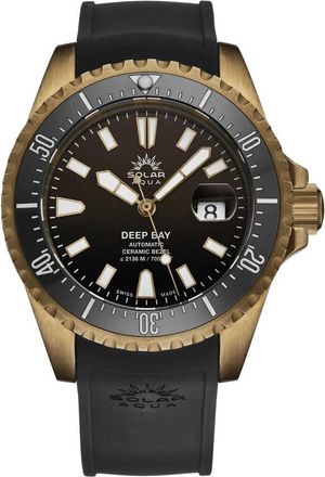 Solar Aqua Deep Bay Automatic Brown Dial Mens Watch SA0030.0002