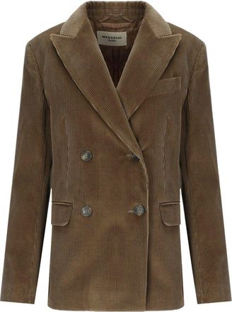 Weekend by Max Mara BLAZER DOPPIOPETTO KATANGA MARRONE MAX MARA WEEKEND