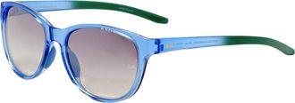 Under Armour Womens 57 mm Blue Sunglasses