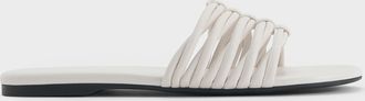 Charles & Keith Woven Slide Sandals