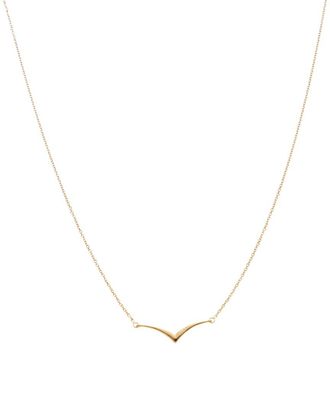 Italian Gold, Inc 10K Chevron Necklace