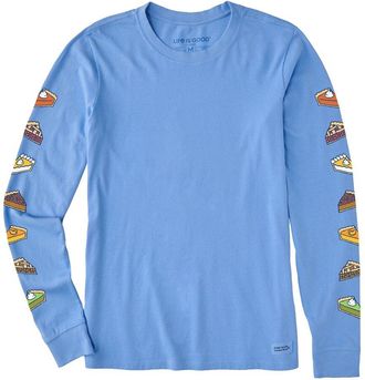 Life is good Long Sleeve Crusher T-Shirt