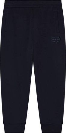Emporio Armani Joggerbroek met Logoborduursel - Heren - Sweatpants - Blauw - L - Broeken