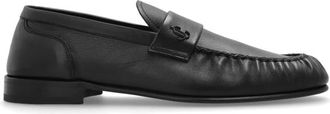 Jimmy Choo London Ellis loafers schoenen - Heren - Loafers - Zwart - 45 EU - Leer - Schoenen