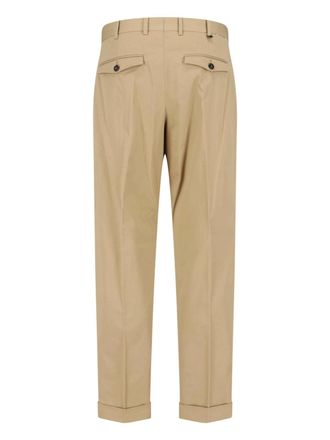 Pantaloni Torino Mens Trousers Beige Cotton