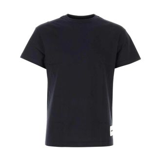 Jil Sander T-Shirts, male, Blue, Size: S 3-Pack Crewneck T-Shirt