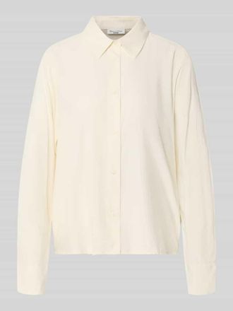 Marc O'Polo Denim Marc OPolo Denim Regular Fit Hemdbluse aus reiner Viskose in Offwhite, Gr&ouml;&szlig;e XL