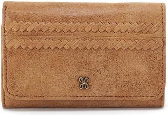 Hobo Jill Leather Trifold Wallet in Whiskey at Nordstrom