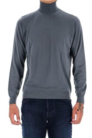 Drumohr Extrafine Super 140s Wool Turtleneck Sweater