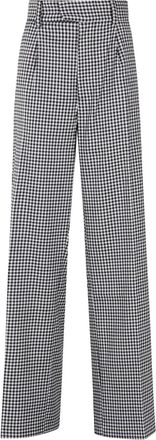 Fiorucci belt-loops trousers - women - Virgin Wool/Polyamide/Elastane - S - Black