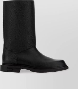 Fendi leather chelsea boots