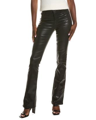 L'agence LAgence Selma High-Rise Sleek Noir/Natural Con Coat Baby Bootcut Jean