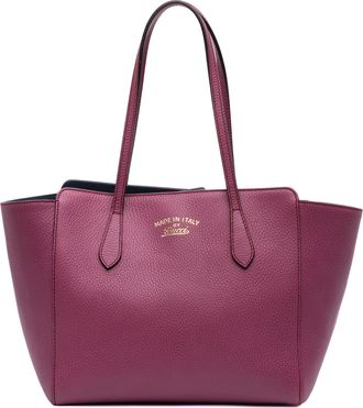 Gucci Pre-owned Womens Leather Tote Bag - Fuschia - One Size