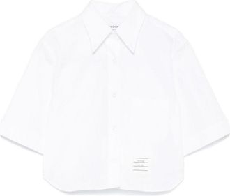 Thom Browne Cotton Cropped Shirt