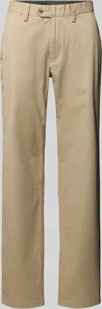 Christian Berg Chino mit französischen Eingrifftaschen in Sand, Größe 110