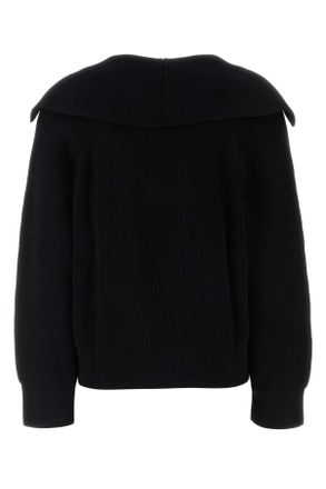 Bottega Veneta 820109v59x0 1000 Black Polo T-shirts And Polos