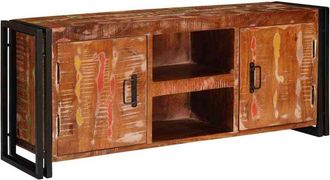 vidaXL Vidaxl - Gabinete De Tv Multicolor Madera Maciza Reciclada