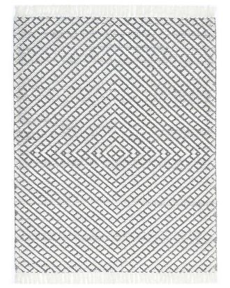Solo Rugs London Contemporary Geometric Wool & Cotton Area Rug