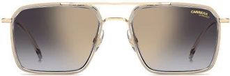 Carrera 55mm Navigator Sunglasses in Grey/Grey Gold at Nordstrom