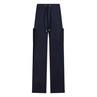 Liu Jo Pantalone in felpa - female - Liu Jo - Wide Trousers - Blue - M - Trousers