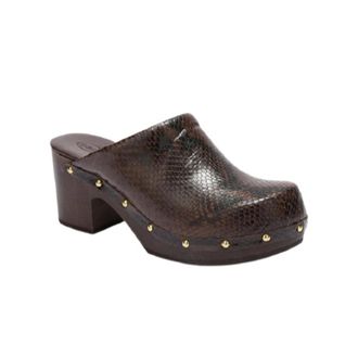 Scholl Heeled Mule - Dames - Muiltjes - Bruin - 39 EU - Schoenen