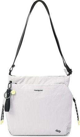 Hedgren Makoto Crossbody Cross Body Womens Handbags Vaporous Grey, Polyester