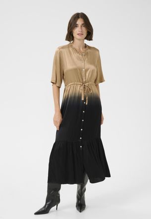 Culture Jurk CUberry Relaxed fit black offwhite