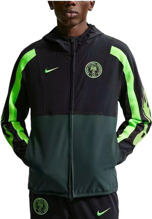 Nike Nigeria Energy Dri-FIT Woven Jacket Black Pro Green Electric Green IH1286-010