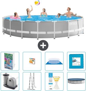 Intex Piscina Prism Frame Redonda - 549x122 Cm - 9-piezas S570