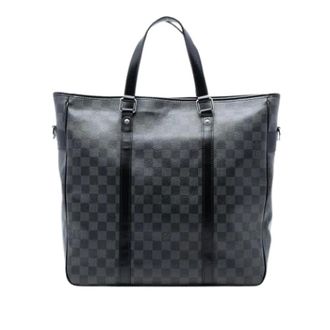 Louis Vuitton Pre-owned Tote Bags, male, Black, Size: ONE SIZE Pre-owned Vintage Tote Bag
