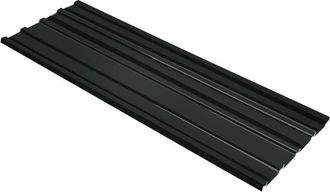 vidaXL Panel Para Tejado 12 Unidades Acero Galvanizado Gris Antracita Vidaxl