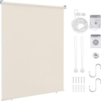 Vingo Vingo - swanew 2X Tenda verticale Tenda da esterno per balcone Tenda a rullo Schermo retrattile da esterno Protezione solare 100x240CM Antracite