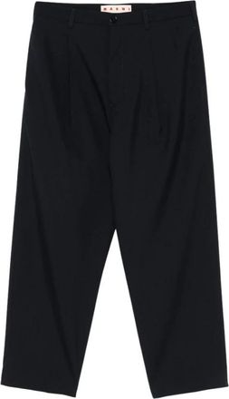 Marni Stijlvolle Pant Tw 839 in diverse kleuren - Heren - Straight fit broeken - Blauw - XL - Broeken