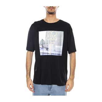 Only & Sons Banksy T-shirt - Heren - T-shirts - Zwart - S - Katoen - Tops