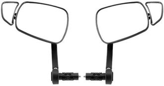 OEM Juego De 2 Espejos Retrovisores De Bicicleta De Doble Cristal (izquierdo Y Derecho)