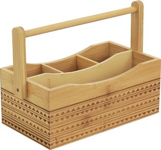 Gibson Home Sadler 11 Inch Portable Utensil Caddy in Brown at Nordstrom